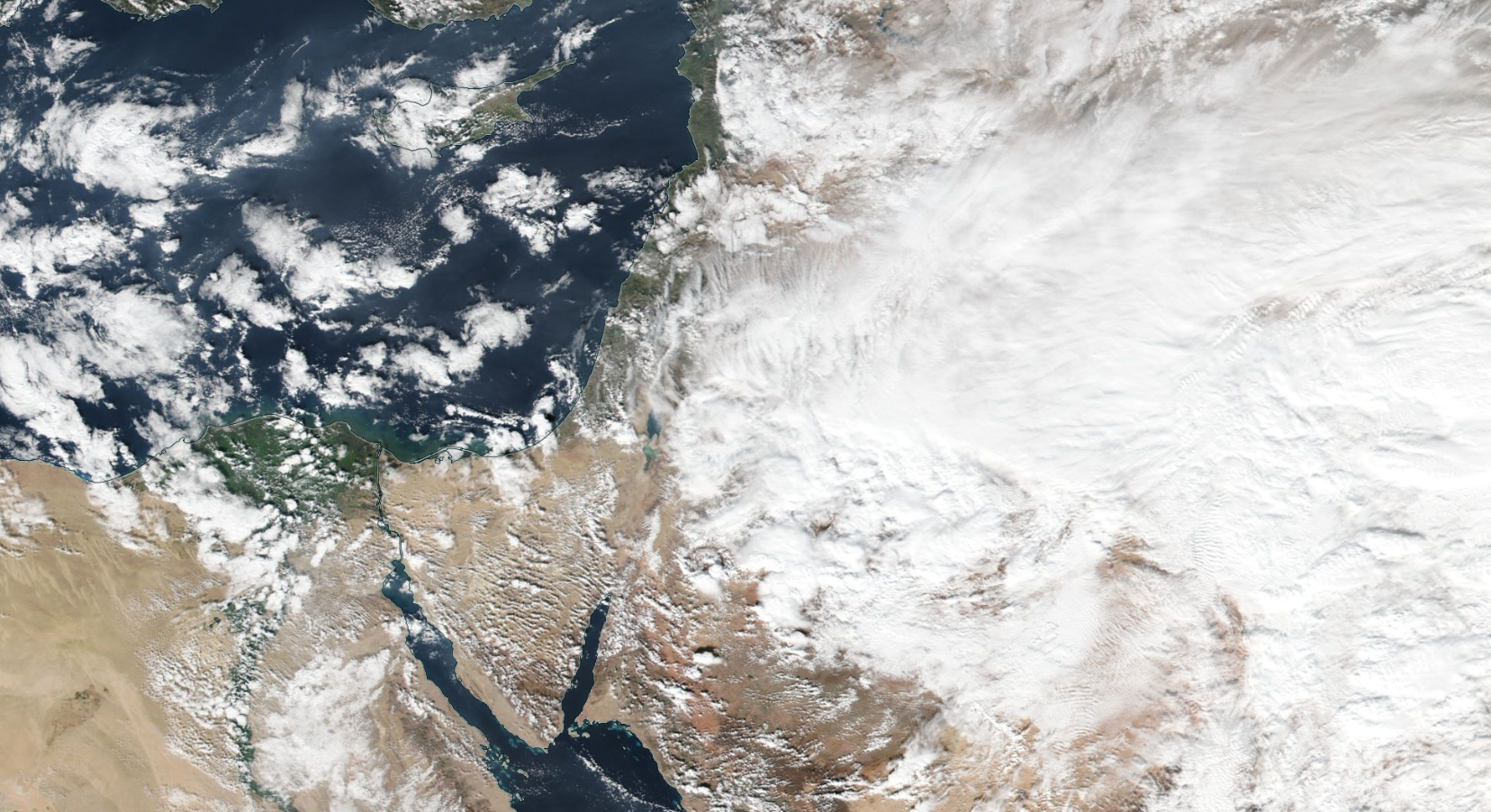 الأردن|هطولات غزيرة وأجواء باردة جدا من مساء السبت وحتى صباح الثلاثاء