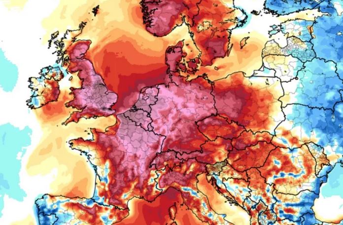 مركز وسم الإقليمي| الموجات الحارة القوية تتجدد نحو أوروبا تزامنا مع بداية الخريف مناخيا
