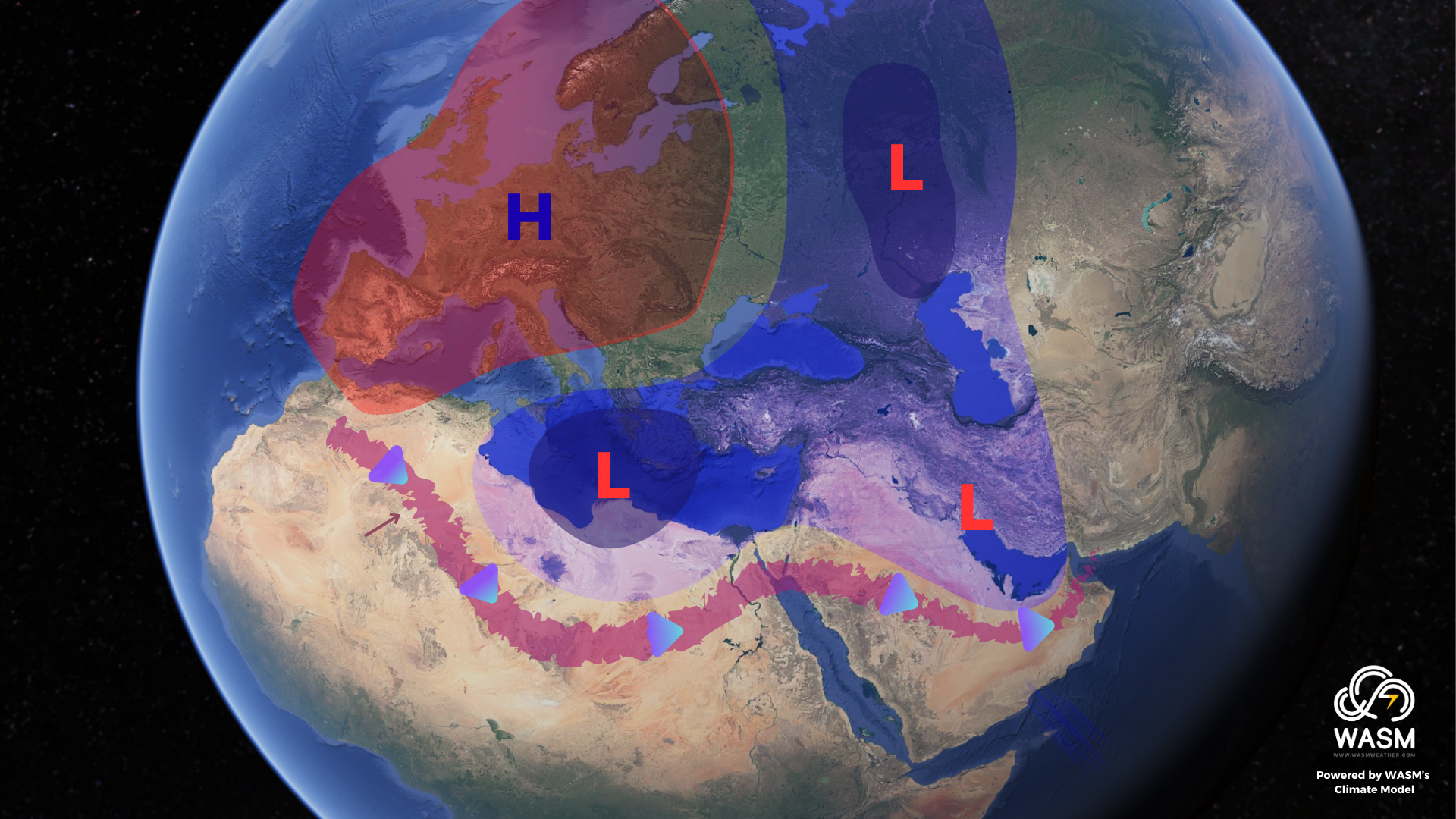 مركز وسم الإقليمي | إصدار النسخة الملخصة ( الأولية) من النشرة الموسمية لموسم 2025-2026
